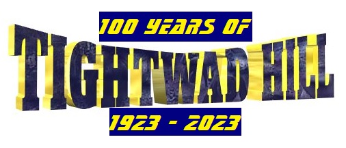 100 Years of Tightwad Hill logo